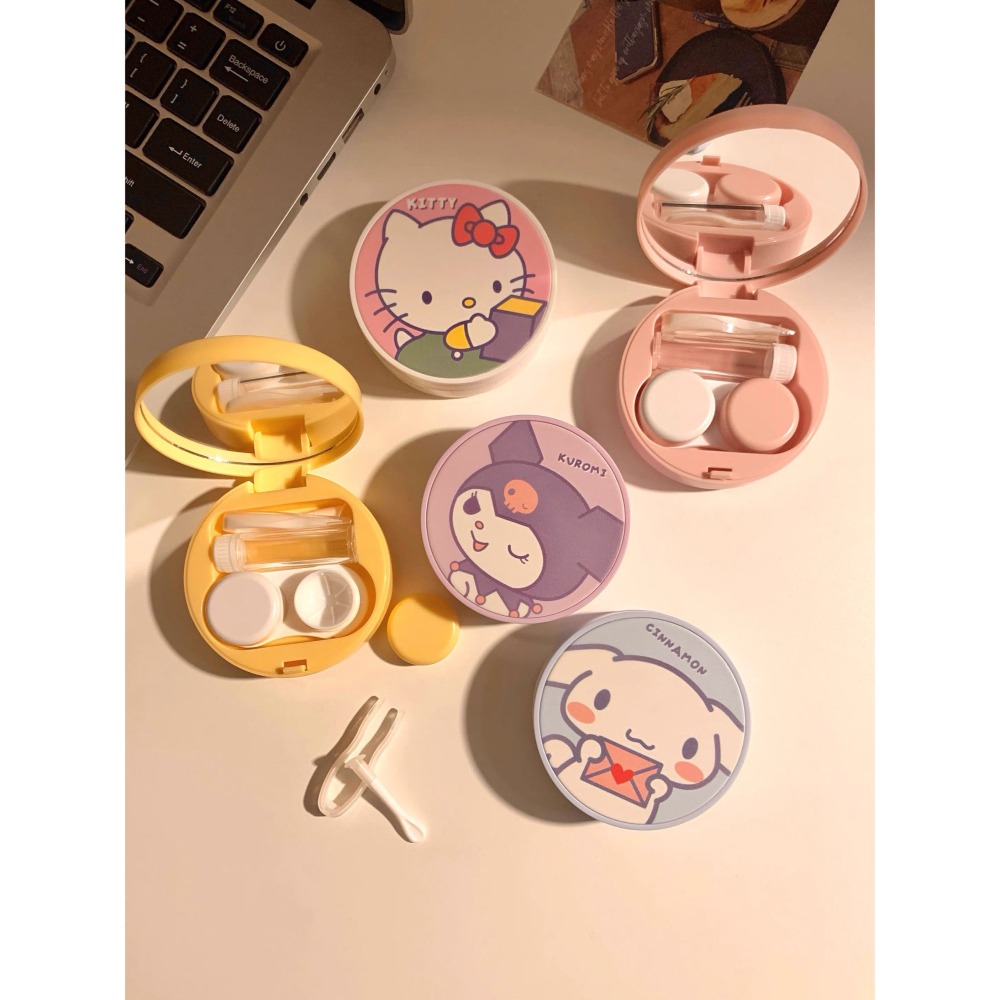 【預購】三麗鷗隱形眼鏡收納盒-細節圖4