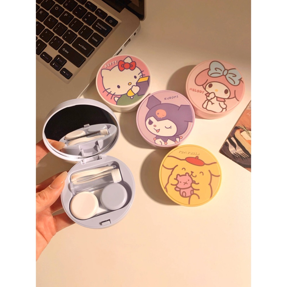 【預購】三麗鷗隱形眼鏡收納盒-細節圖5