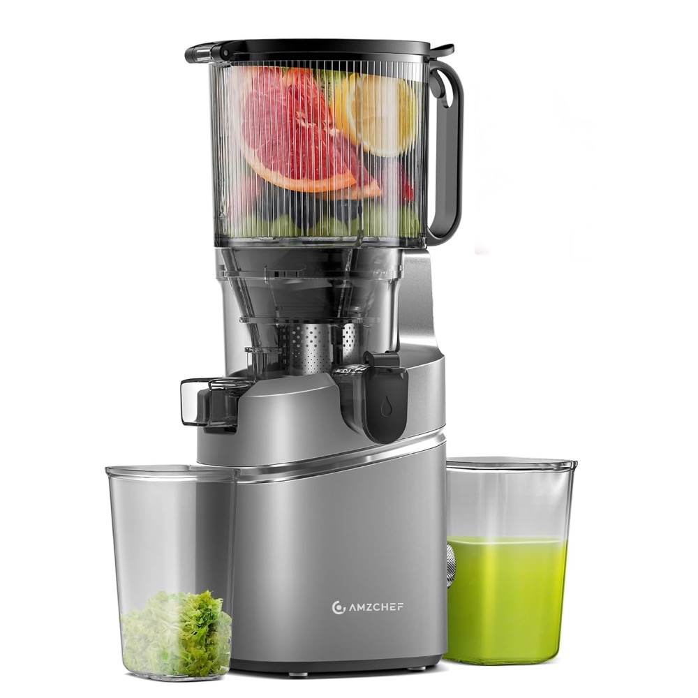 現貨➿高階慢磨機不易卡渣高出汁🏆‼️14.7公分超大口徑🥤真正媲美Nama j2榨汁機#西芹汁-規格圖2