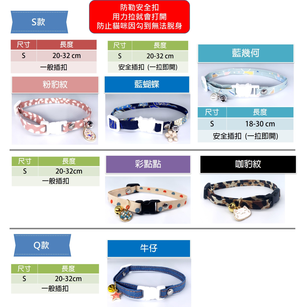 寵物項圈 狗項圈 貓項圈 寵物安全項圈 一拉即開【KC-10】台灣現貨 iBuddy 19-32公分-細節圖7