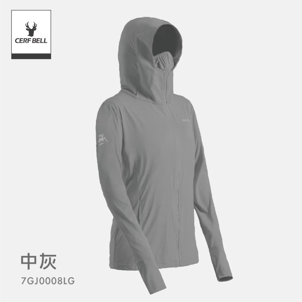 體溫魔術師！穿著更涼！瑟夫貝爾-透氣超涼感洞洞全防曬連帽外套-規格圖7