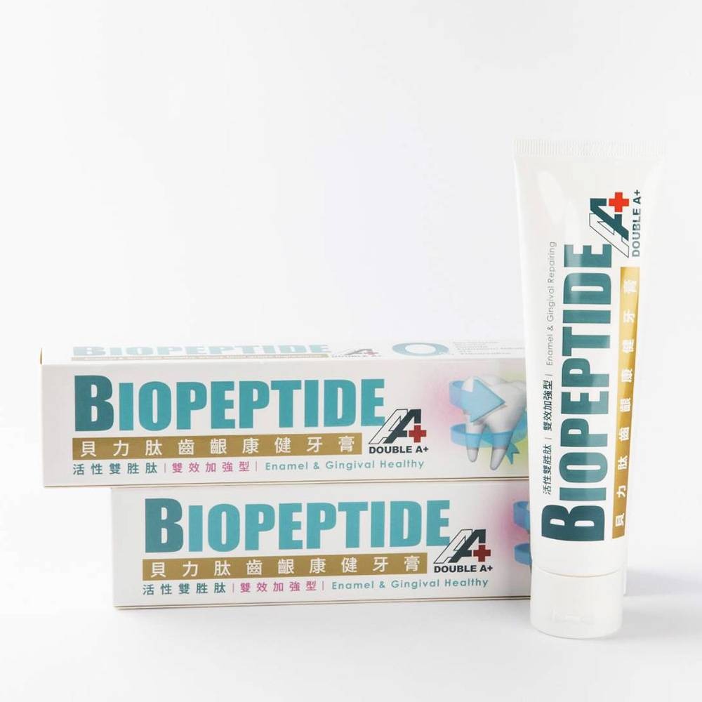 BIOPEPTIDE【貝力肽齒齦康健牙膏】(100g/條) 活性雙胜肽 雙效加強型 專業護理牙膏-細節圖2