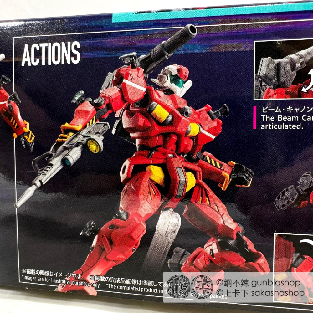 鋼不辣商舖 現貨 萬代 BANDAI HG 1/144 鋼彈 GQ #06 輕加農 鋼加農-細節圖7
