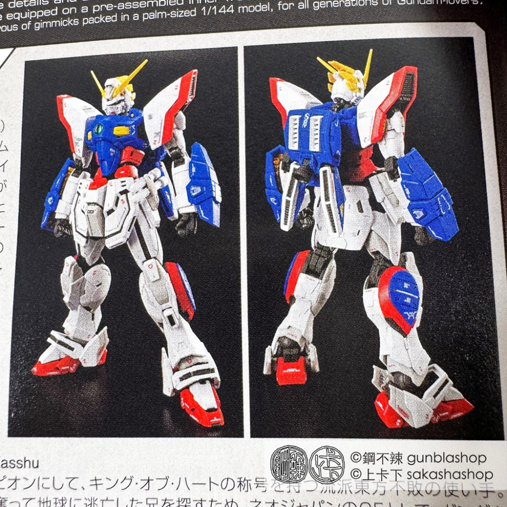 鋼不辣商舖 現貨 BANDAI RG 1/144 #42 閃光鋼彈 SHINING GUNDAM G鋼彈 組裝模型-細節圖7