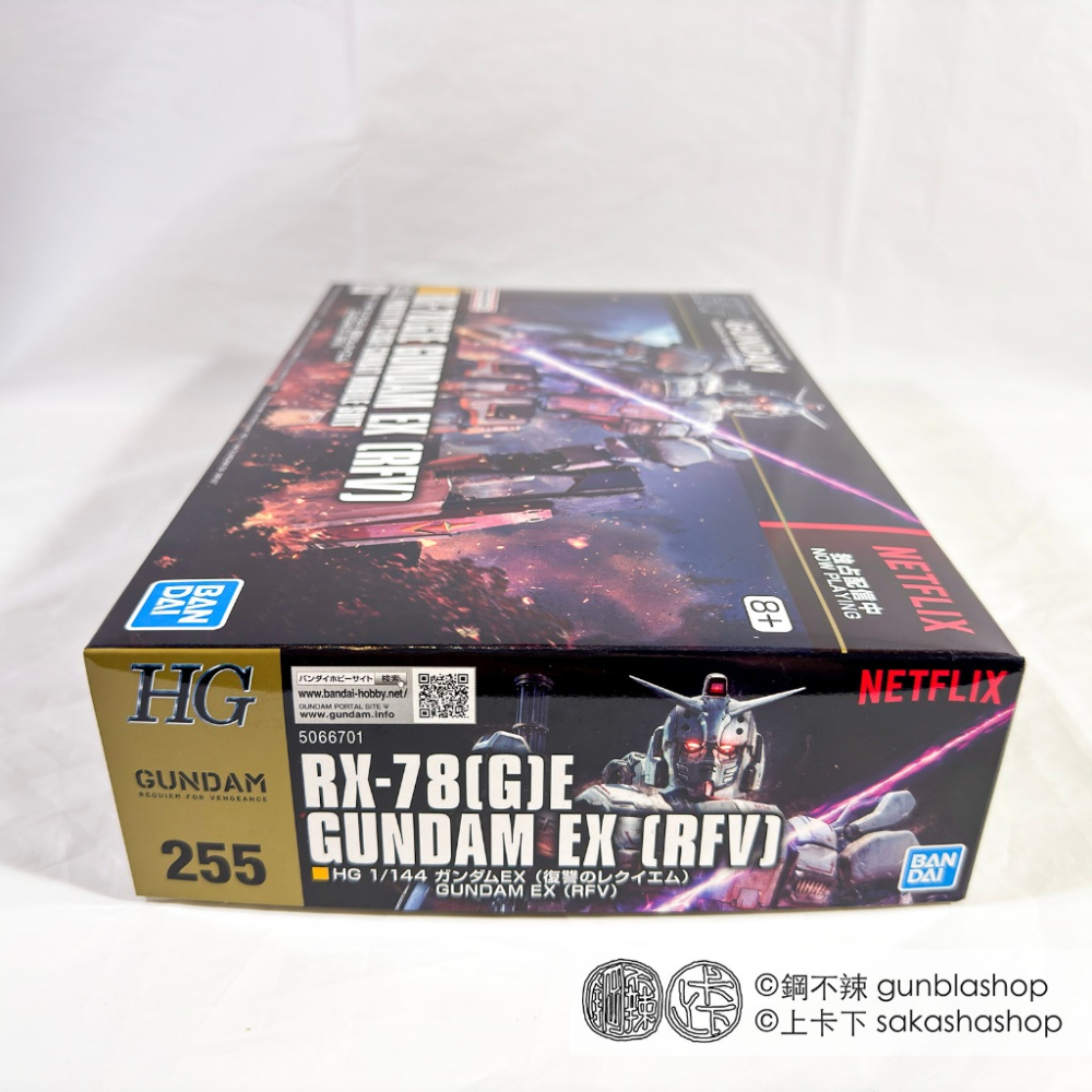 萬代 BANDAI HGUC 1/144 #255 鋼彈EX 復仇的安魂曲 Netflix 鋼不辣商舖-細節圖2