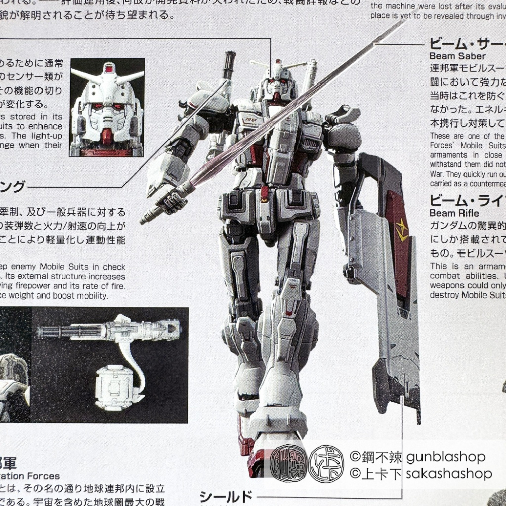 萬代 BANDAI HGUC 1/144 #255 鋼彈EX 復仇的安魂曲 Netflix 鋼不辣商舖-細節圖6