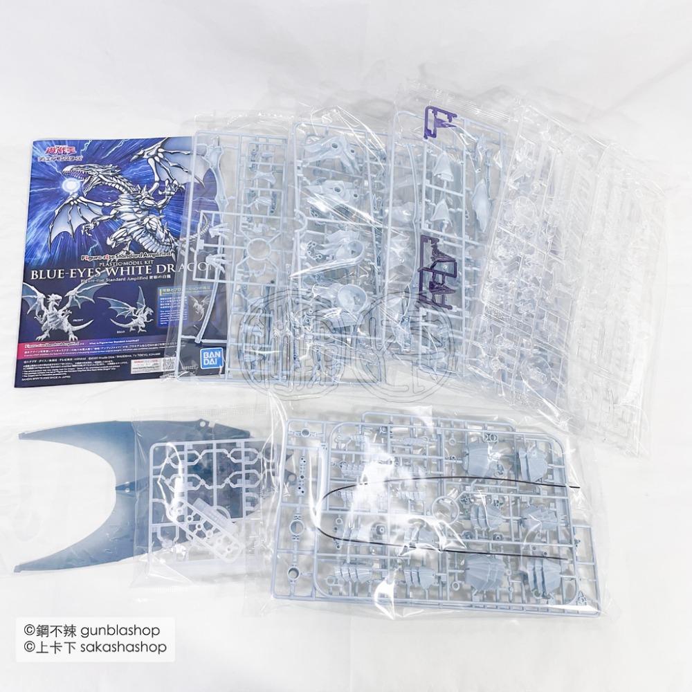 BANDAI 萬代 現貨 Figure-rise Standard 增幅版 遊戲王 青眼白龍 5065022 FRSA-細節圖9