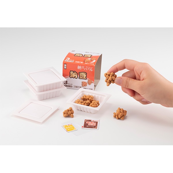 鋼不辣商舖 MEGAHOUSE Lite系列 #03 納豆 趣味拼圖 3D立體拼圖 桌遊 益智解謎-細節圖3