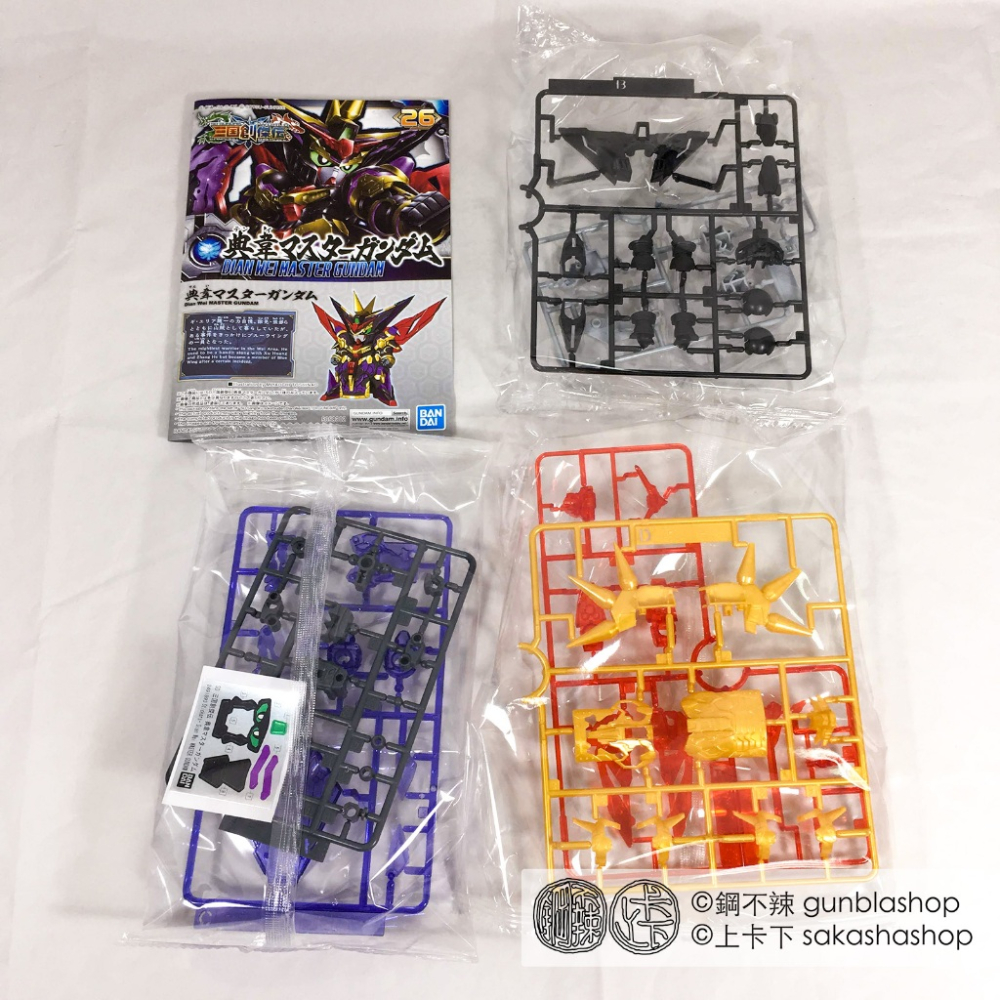 BANDAI 現貨 SD鋼彈 BB戰士 三國傳 三國創傑傳 #26 典韋 宗師鋼彈 鋼不辣商舖-細節圖9