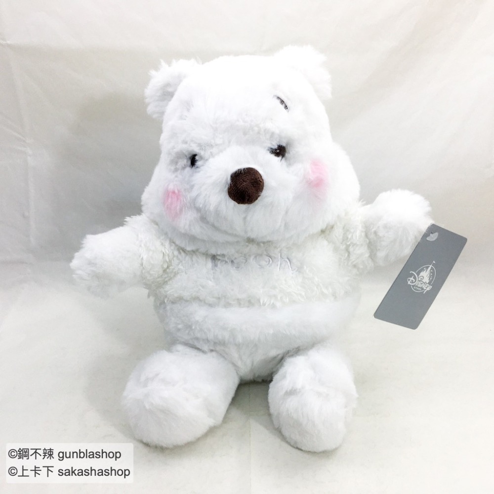 Disney 迪士尼商店 雪白維尼 White Pooh 2018 絨毛娃娃 小熊維尼 842937 DSJ 鋼不辣商舖-細節圖6