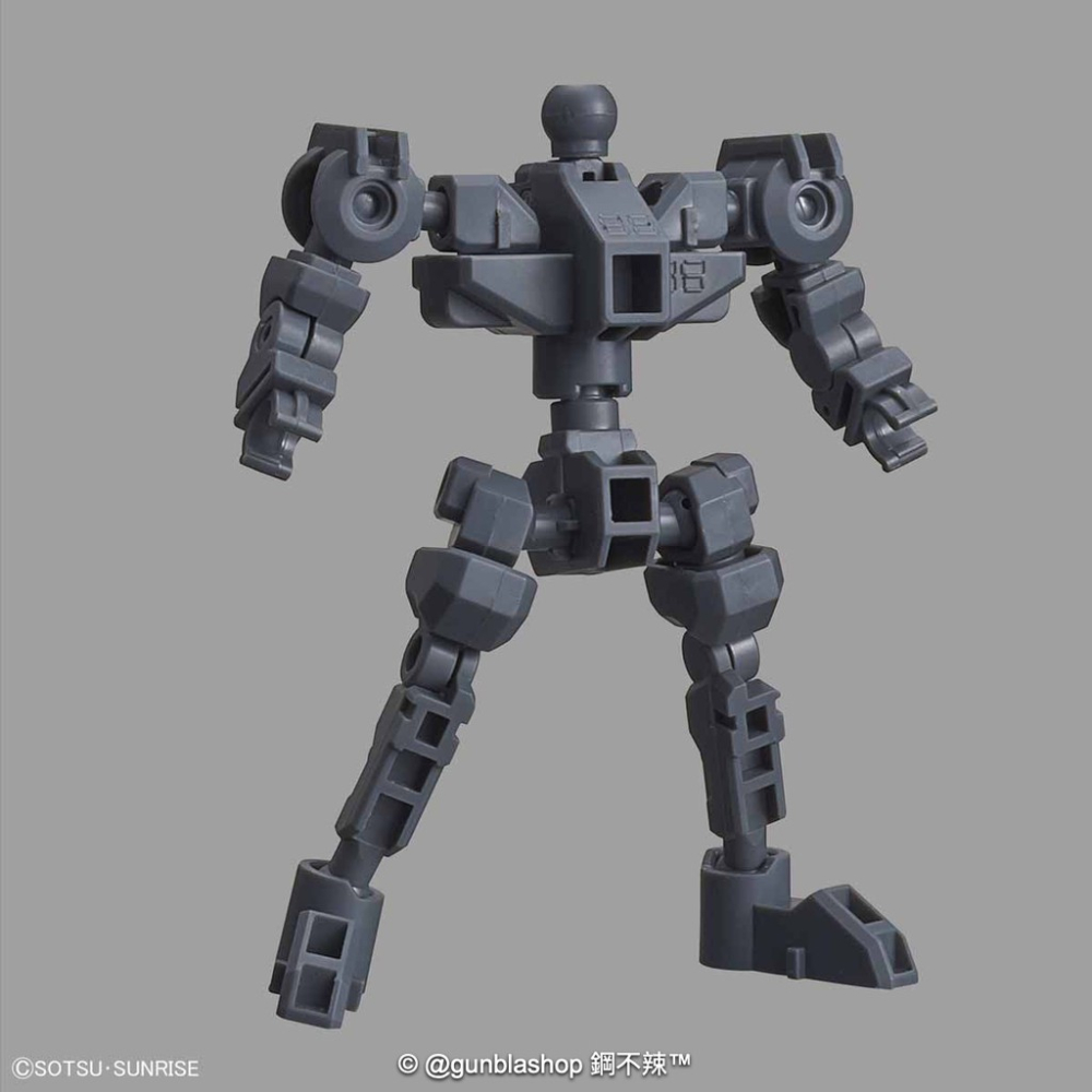 BANDAI 模型 SD鋼彈 SDCS OP-02 骨架 灰色 CROSS SILHOUETTE 鋼不辣商舖-細節圖3
