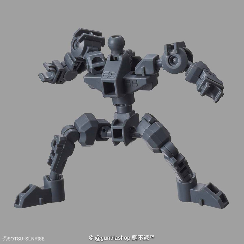 BANDAI 模型 SD鋼彈 SDCS OP-02 骨架 灰色 CROSS SILHOUETTE 鋼不辣商舖-細節圖7