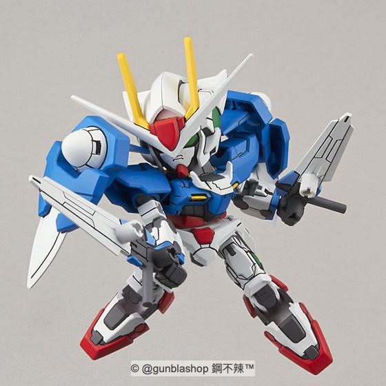 BANDAI 模型 SD鋼彈 EX-STANDARD #008 00鋼彈 OO鋼彈 GN-0000 SDEX 鋼不辣商舖-細節圖3