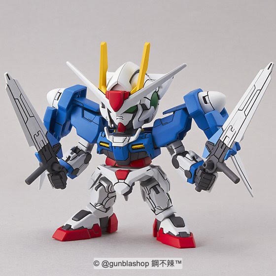 BANDAI 模型 SD鋼彈 EX-STANDARD #008 00鋼彈 OO鋼彈 GN-0000 SDEX 鋼不辣商舖-細節圖6