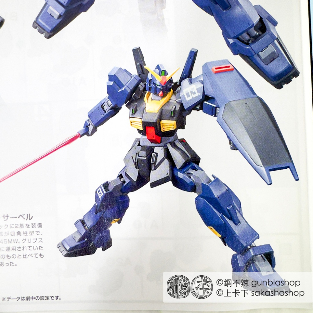 BANDAI 鋼彈模型 HGUC 1/144 #194 鋼彈 MK-II RX-178 迪坦斯 TITANS 鋼不辣商舖-細節圖3