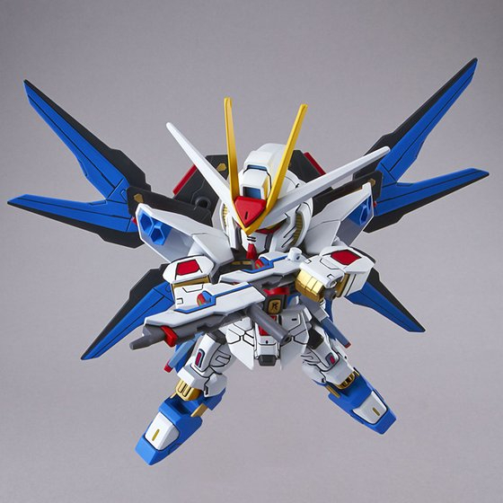 鋼不辣商舖 BANDAI 萬代 正版 SD鋼彈 EX-STANDARD #006 攻擊自由鋼彈 組裝模型-細節圖6