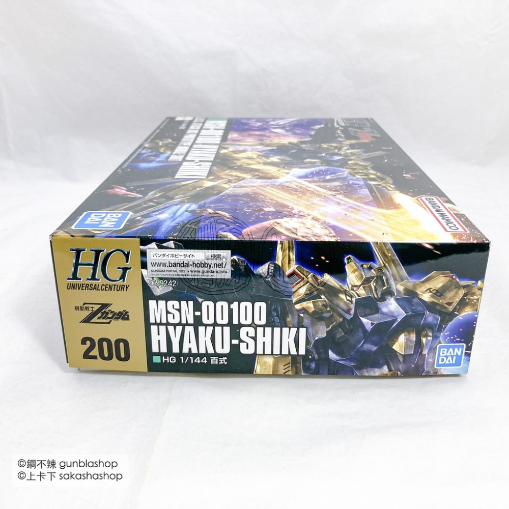 BANDAI 萬代 現貨 HG HGUC 1/144 #200 MSN-00100 Hyaku-Shiki 百式 新生-細節圖2