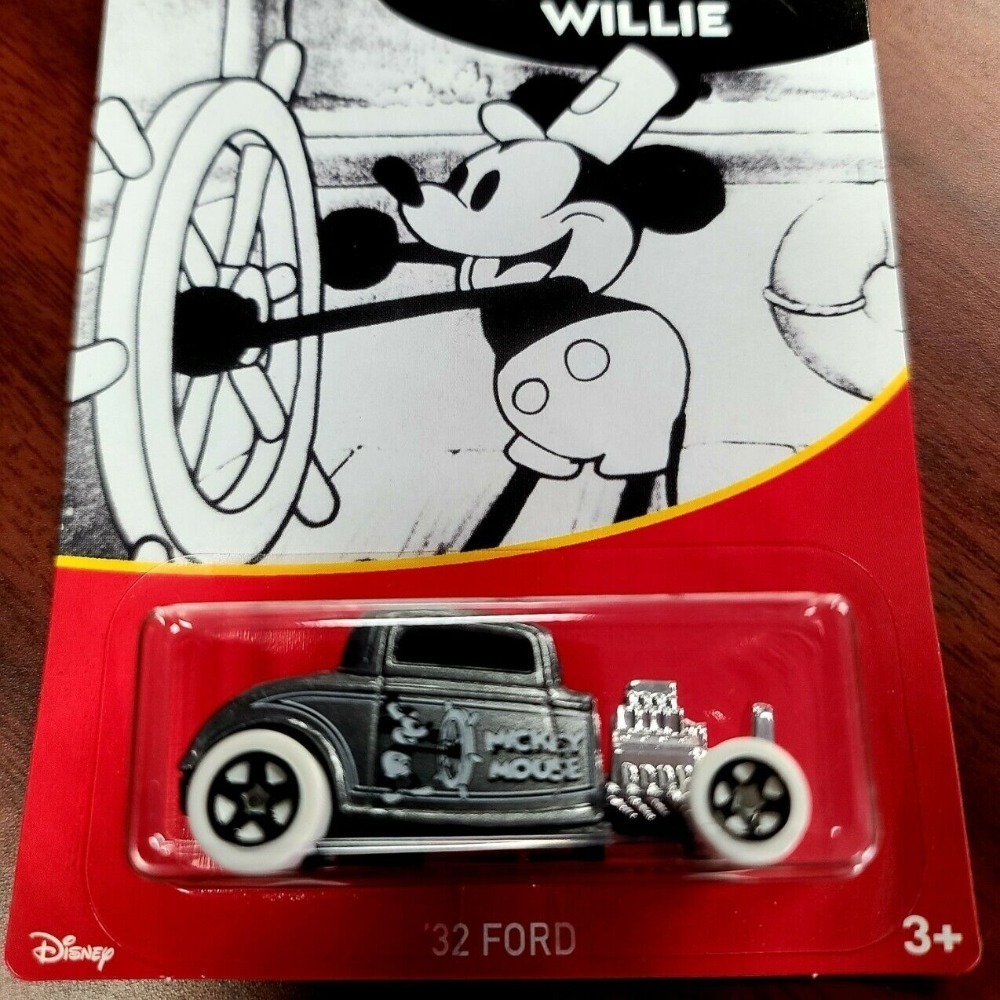 台灣現貨👍 Mattel 美泰兒 Hot wheels 風火輪 迪士尼 Mickey 米奇聯名 合金小汽車 共8款-細節圖8