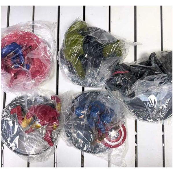 台灣現貨👍漫威公仔 蛋糕裝飾 擺件公仔 蛋糕公仔 慶生派對 玩具擺件 鋼鐵人(無盒袋裝)-細節圖5