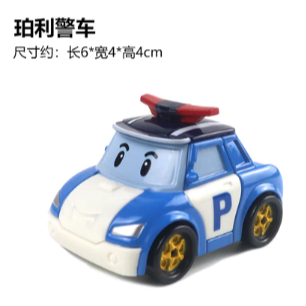 台灣現貨👍波力救援小英雄 吊卡 波力 波利玩具車 波力小汽車 波利合金車-細節圖2