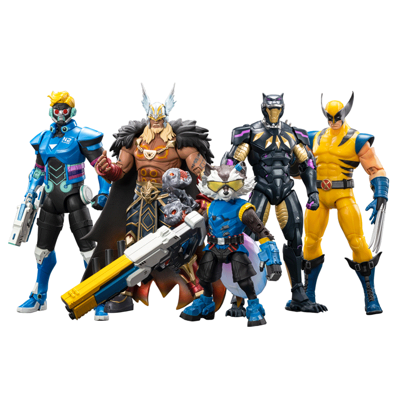 台灣現貨👍中動超級戰爭 漫威正版 超級戰爭 復仇者聯盟 星際異攻隊 火箭浣熊-細節圖5