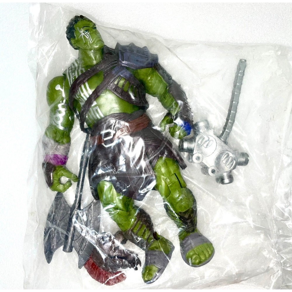 👍台灣出貨 角鬥士浩克 綠巨人（無盒出清特價）角鬥士綠巨人 8吋約20cm可動公仔 雷神索爾3諸神黃昏-細節圖2