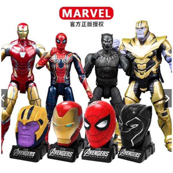 台灣現貨👍漫威公仔 漫威頭雕 黑豹 黑豹公仔 公仔 頭雕 黑豹頭雕 頭雕-細節圖2