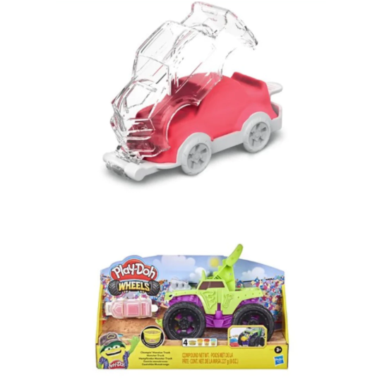 台灣現貨👍Play Doh 孩之寶培樂多 HASBRO 培樂多  樂培多黏土 怪獸卡車遊戲組-細節圖2