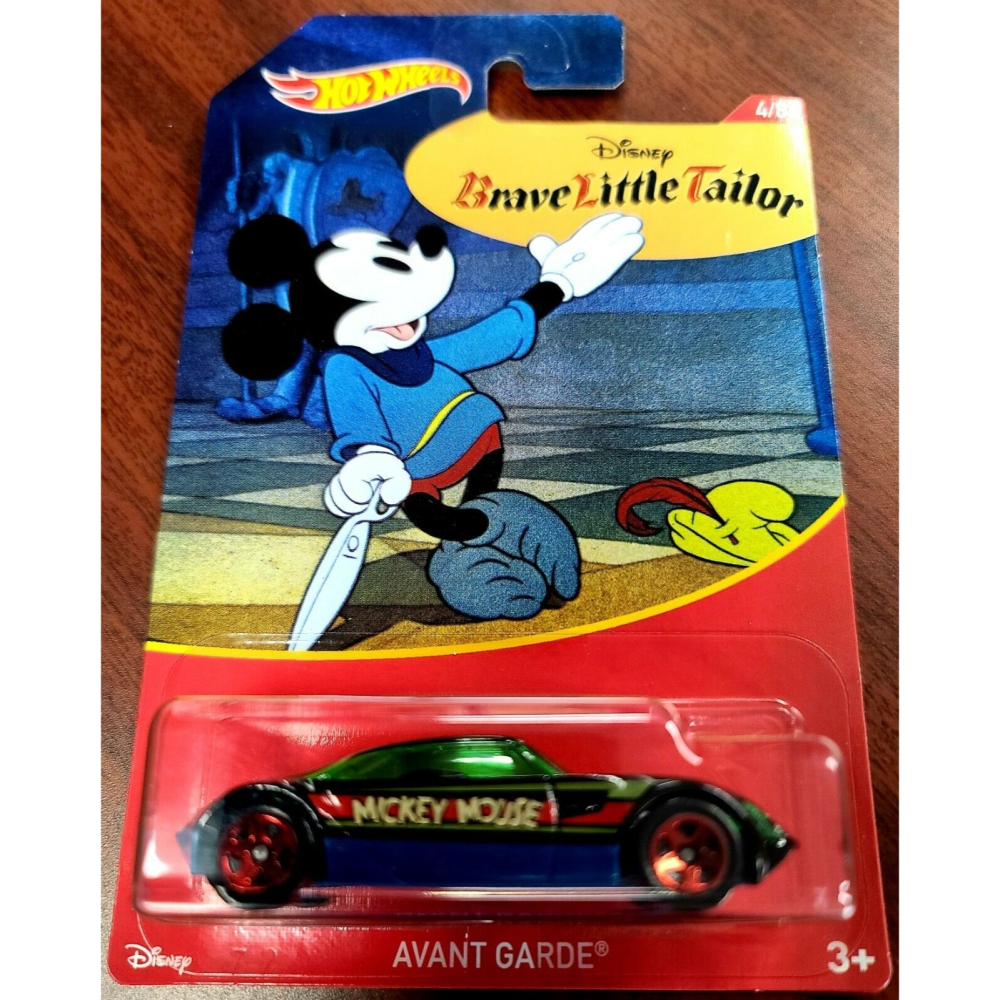 台灣現貨👍 Mattel 美泰兒 Hot wheels 風火輪 迪士尼 米奇聯名 合金小汽車 米奇小裁縫款-細節圖2