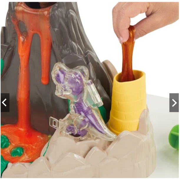 台灣現貨👍Play Doh 孩之寶培樂多 HASBRO 培樂多 火山恐龍島 樂培多黏土-細節圖2