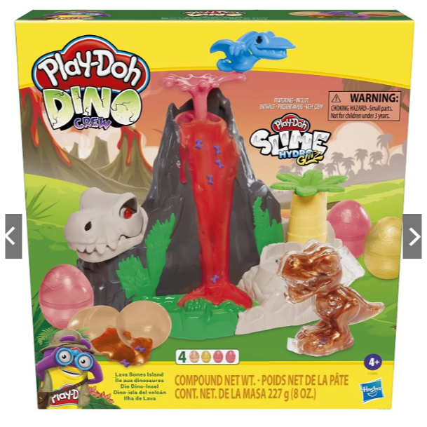 台灣現貨👍Play Doh 孩之寶培樂多 HASBRO 培樂多 火山恐龍島 樂培多黏土-細節圖3