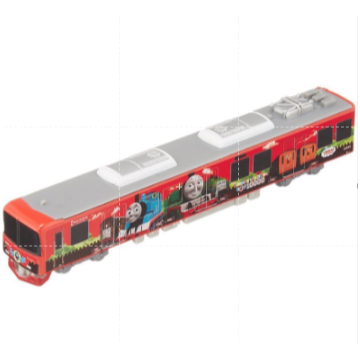 👍現貨-開立發票 TAKARA TOMY TOMICA 湯瑪士-絕版品-京阪電車 NO.124 (左右車面不同圖案）-細節圖3