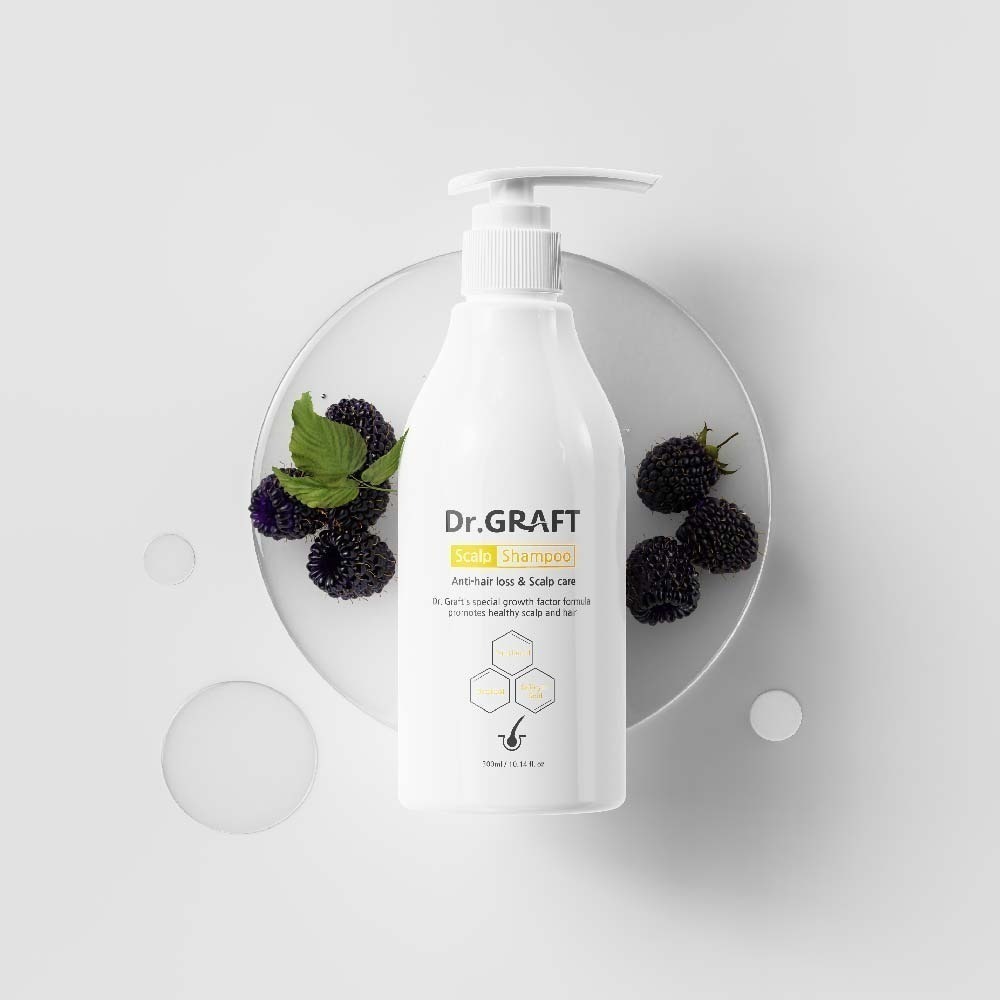 Dr.GRAFT Scalp Shampoo 頭皮淨透修護洗髮精300ml-細節圖2