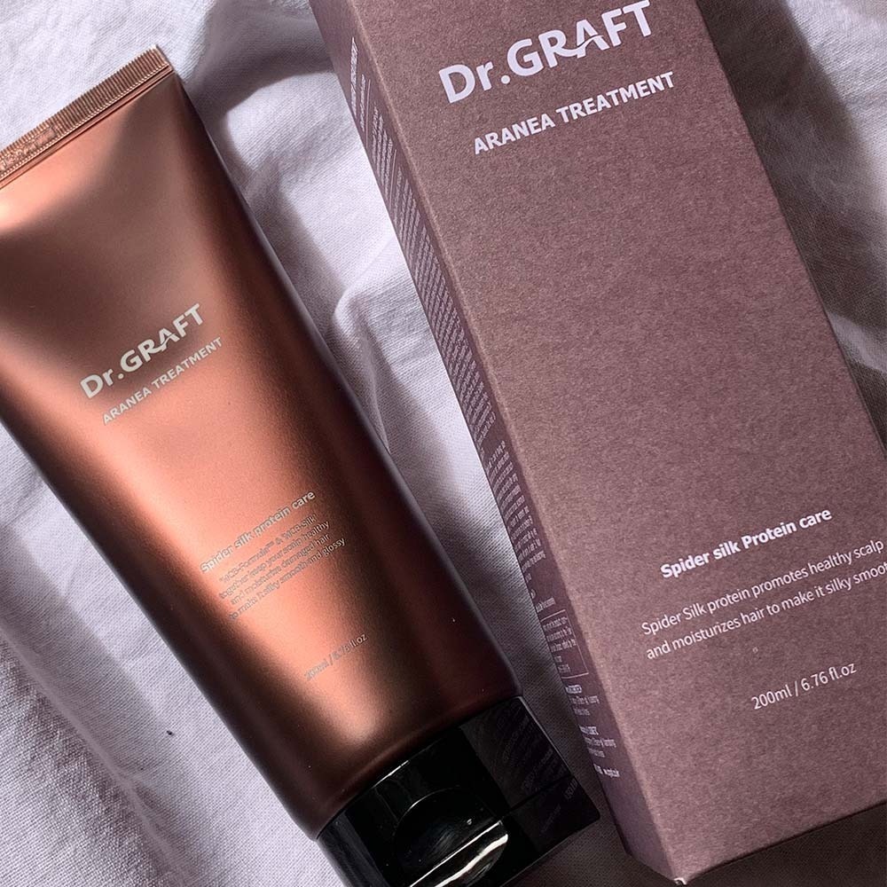 Dr.GRAFT Aranea蜘蛛胜肽密集養髮洗髮精500ML+蜘蛛胜肽深層修護護髮素200ML｜染燙髮修護-細節圖5