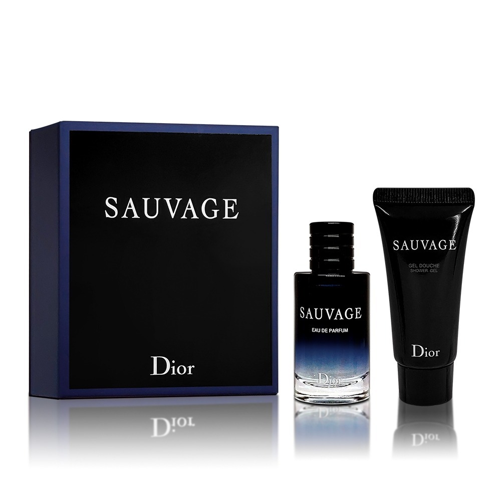 DIOR 迪奧 曠野之心 男性淡香精 香氛禮盒組（淡香精10ML+沐浴精20ML)-細節圖2