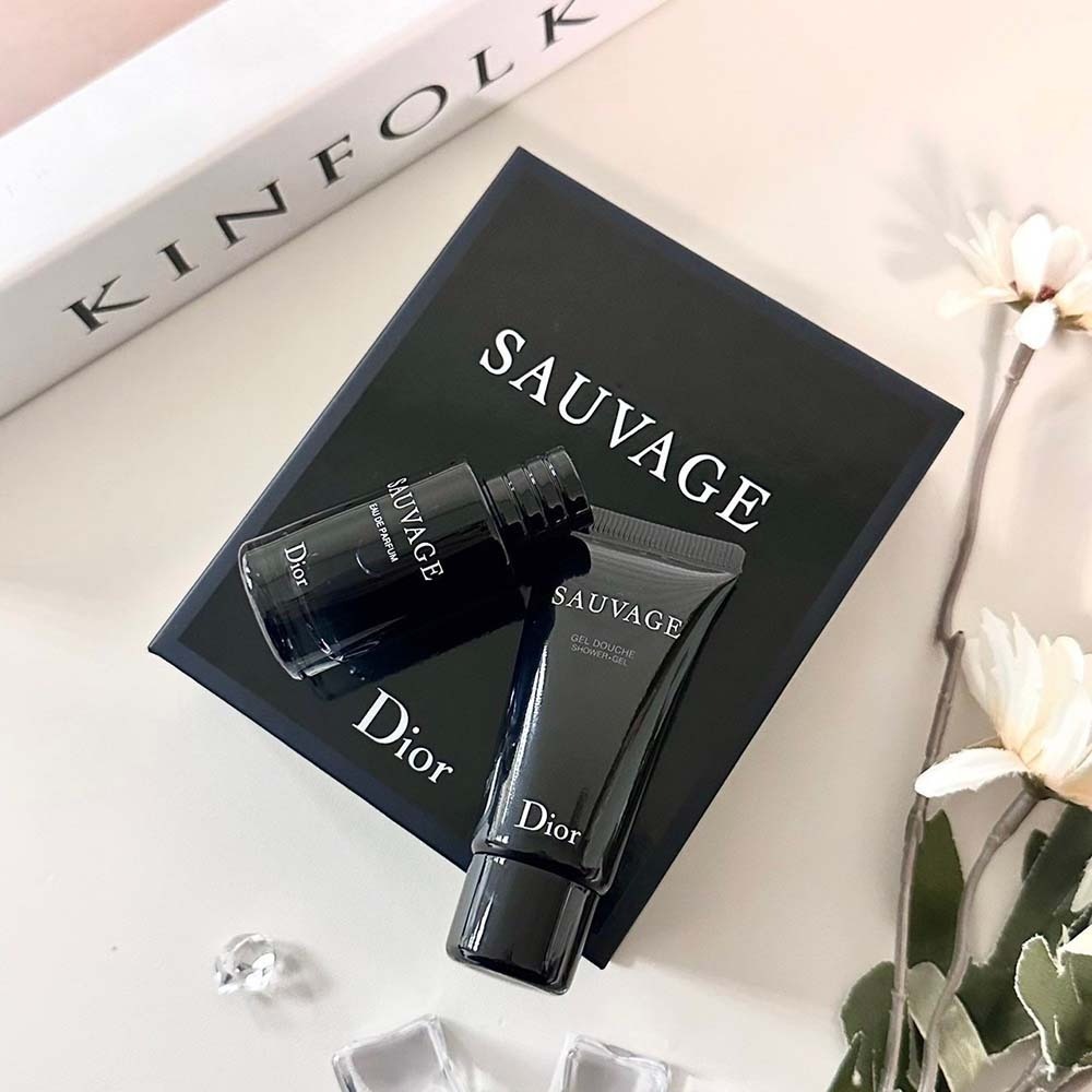 DIOR 迪奧 曠野之心 男性淡香精 香氛禮盒組（淡香精10ML+沐浴精20ML)-細節圖3