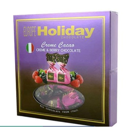 （小資嘴饞所）Europe Holiday 歐洲假期 綜合酒黑巧克力300g/歐利華莓果巧克力禮盒 110g / 盒-規格圖2