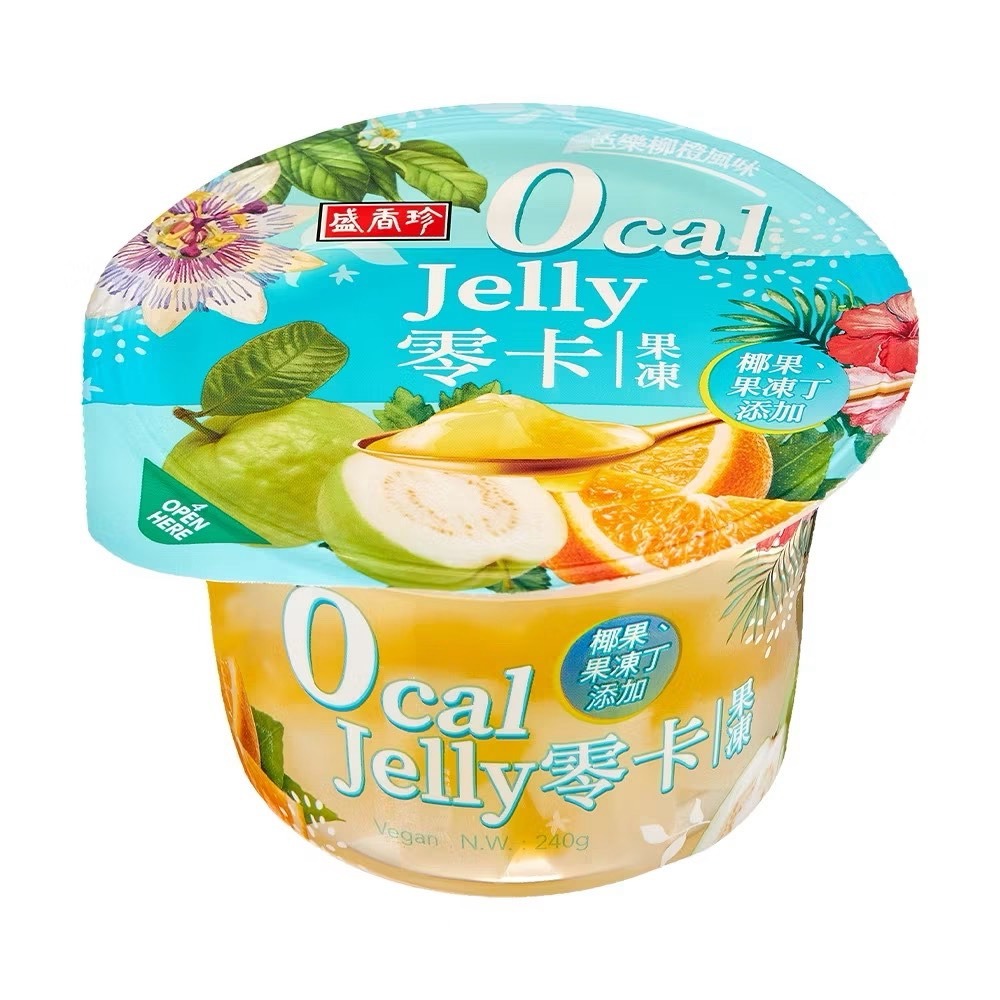 （小資嘴饞所）大果凍-多果實水果凍/零卡大果凍/大果實果凍(6杯入/組)-規格圖1