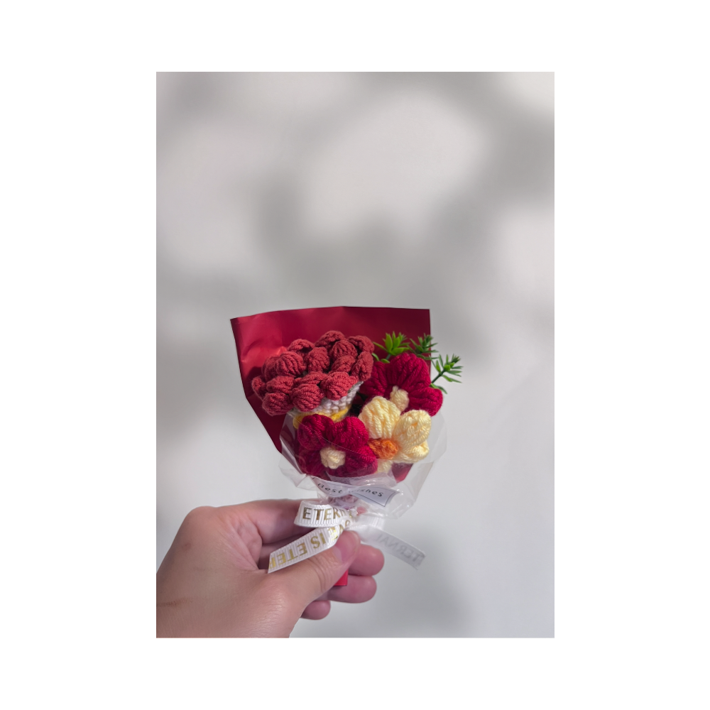 鬱金香杯墊與花束-規格圖3