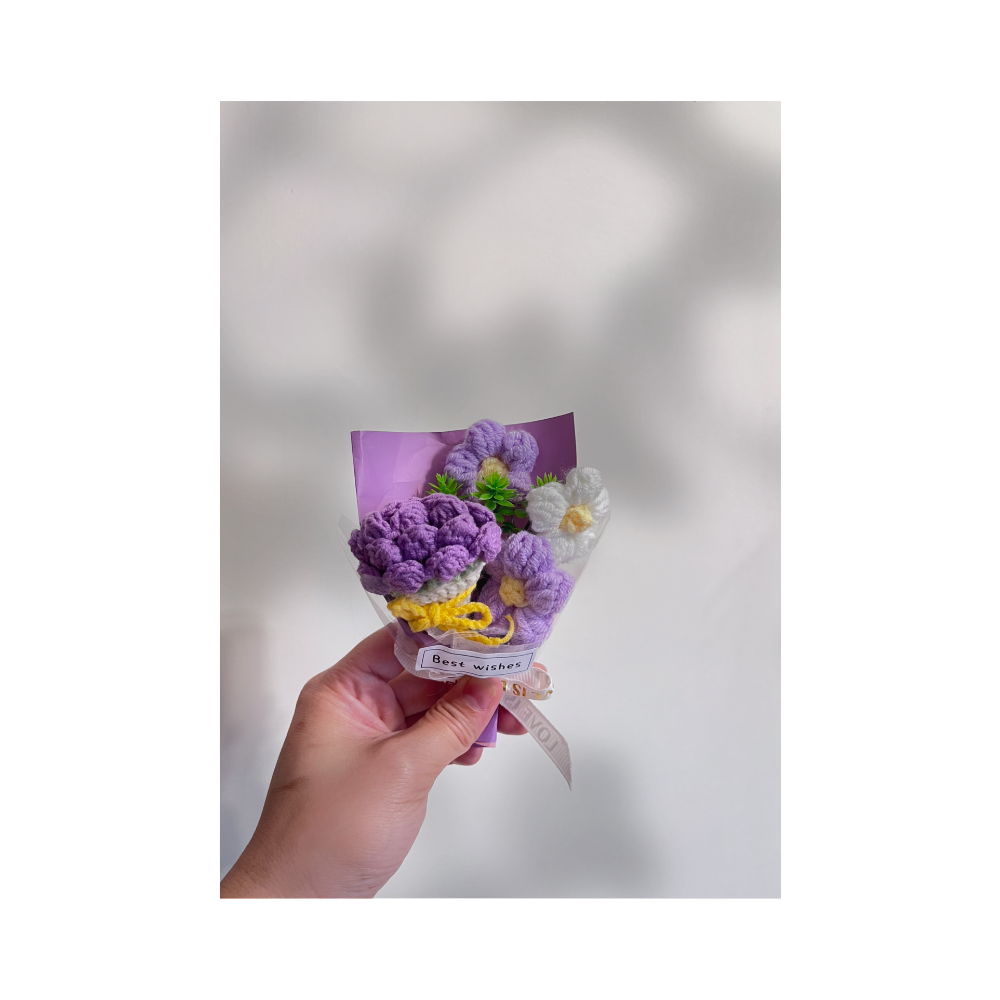 鬱金香杯墊與花束-規格圖3