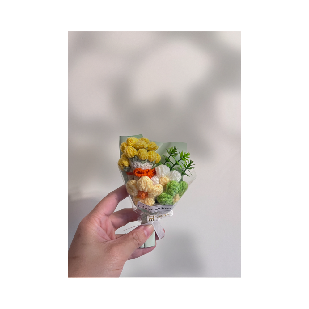 鬱金香杯墊與花束-規格圖3