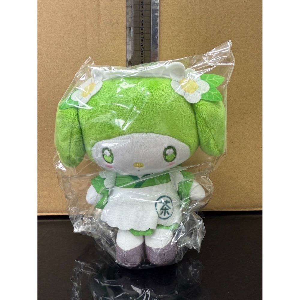 三麗鷗聯名 抹茶系列 Hello Kitty & My Melody 娃娃吊飾-細節圖2