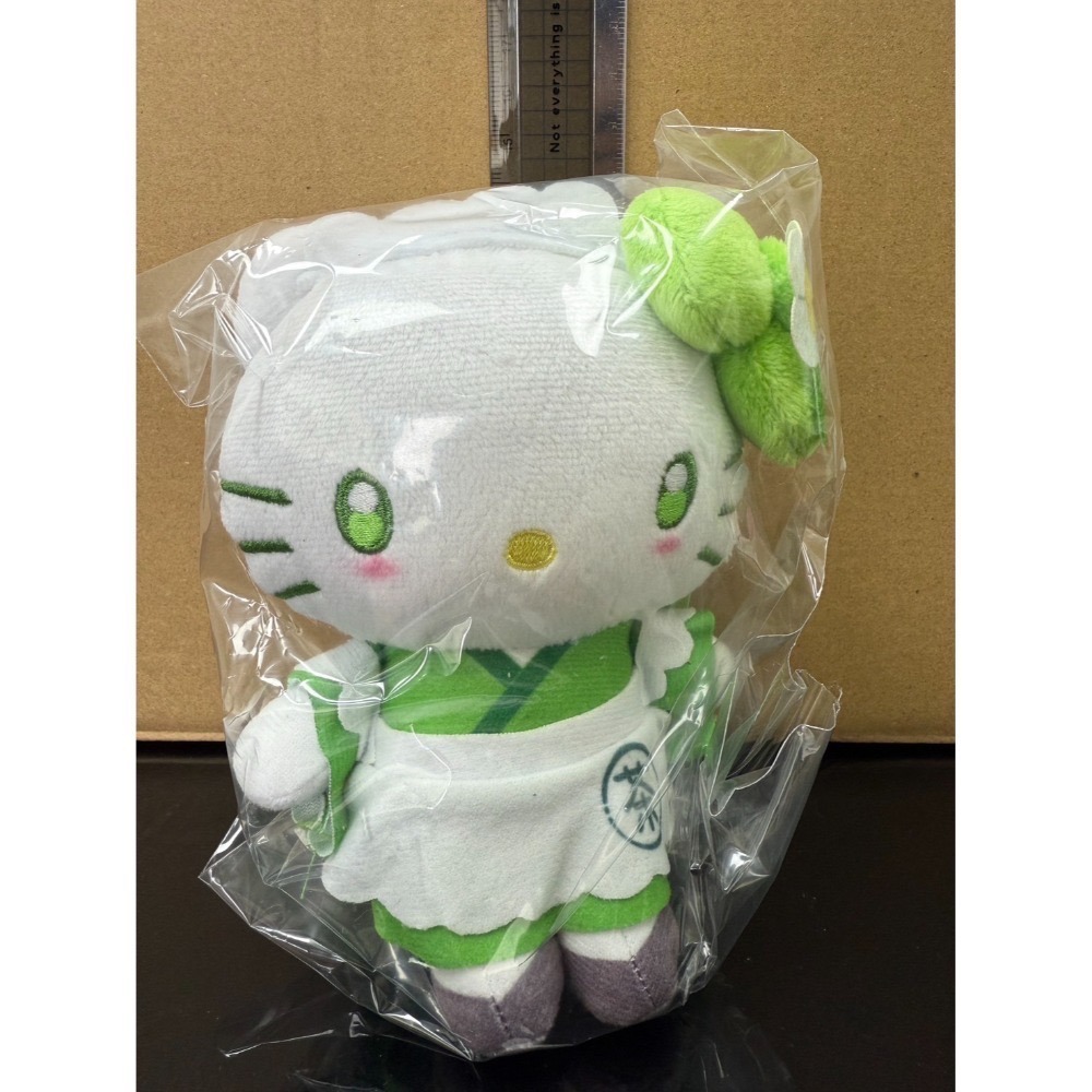 三麗鷗聯名 抹茶系列 Hello Kitty & My Melody 娃娃吊飾-規格圖2