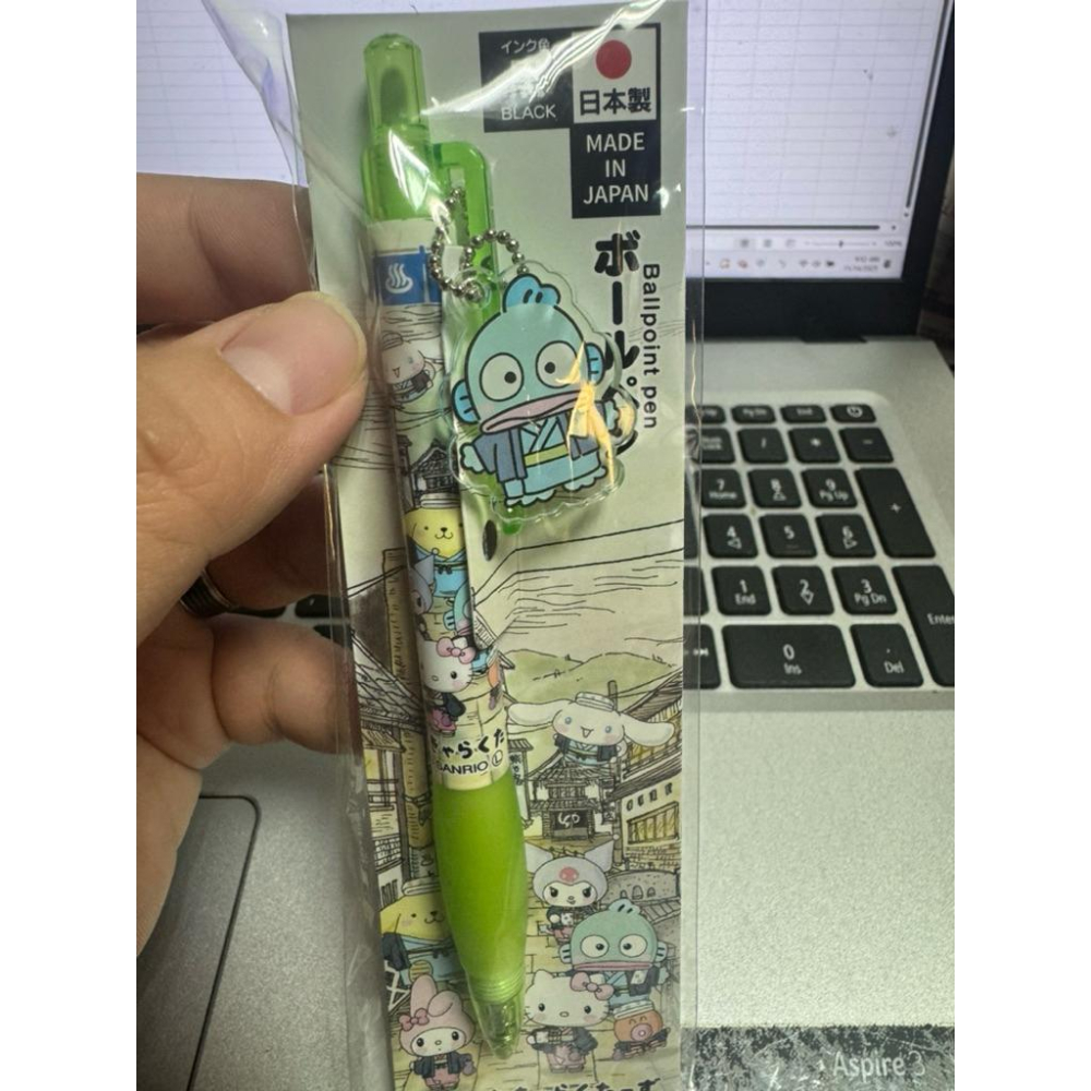📌《日版限定》三麗鷗溫泉系列吊飾原子筆/MADE IN JAPAN-細節圖5