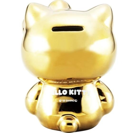 三麗鷗 金色造型存錢筒-細節圖3