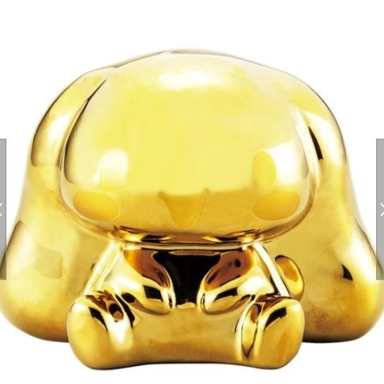 三麗鷗 金色造型存錢筒-細節圖4