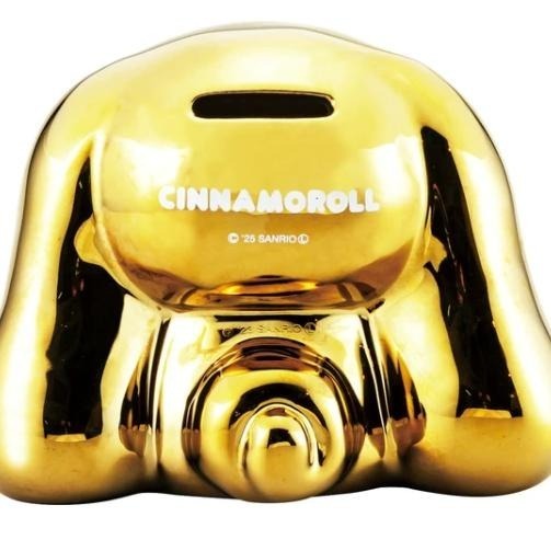三麗鷗 金色造型存錢筒-細節圖6