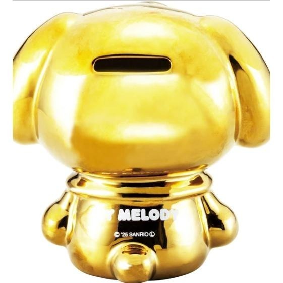 三麗鷗 金色造型存錢筒-細節圖8