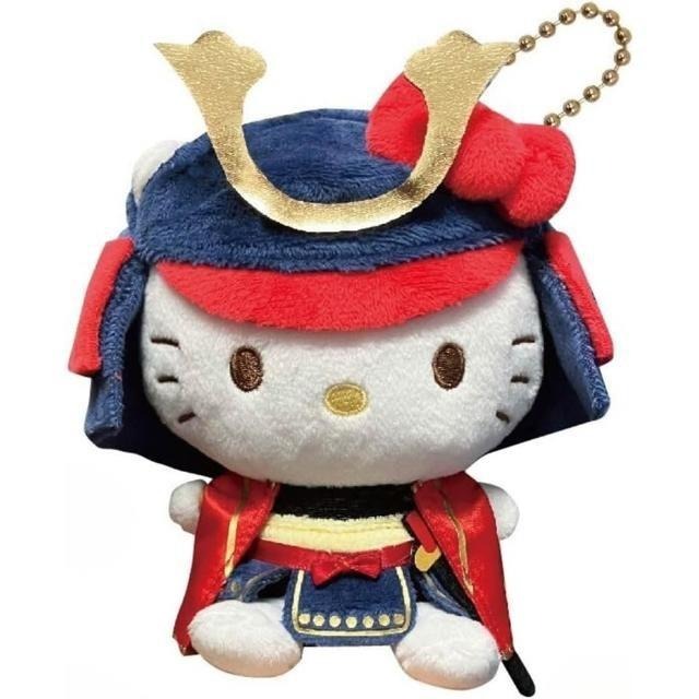 限量 |穿上日式和服與盔甲！美樂蒂、玉桂狗、hello kitty和庫洛米掛飾娃娃-細節圖3