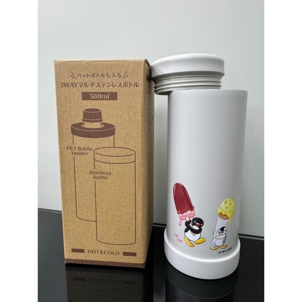 [日貨嚴選] pingu 企鵝家族隨行環保杯/保溫瓶/水杯-細節圖3